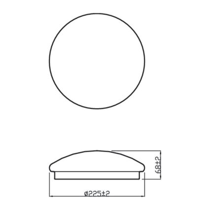 Philips - LED Ceiling light MOIRE CL200 LED/6W/230V