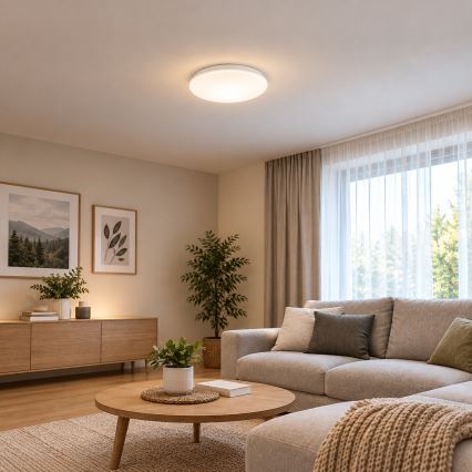 Philips - LED Ceiling Light MOIRE LED/10W/230V 2700K Ø 24 cm