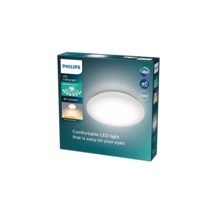 Philips - LED Ceiling Light MOIRE LED/10W/230V 2700K Ø 24 cm