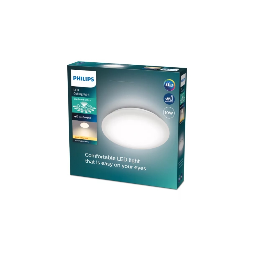 Philips - LED Ceiling Light MOIRE LED/10W/230V 2700K Ø 24 cm