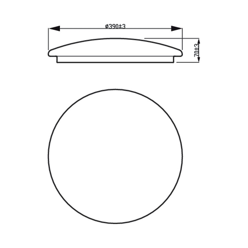 Philips - LED Ceiling light LED/20W/230V 4000K