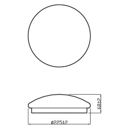 Philips - LED Ceiling light MOIRE LED/6W/230V