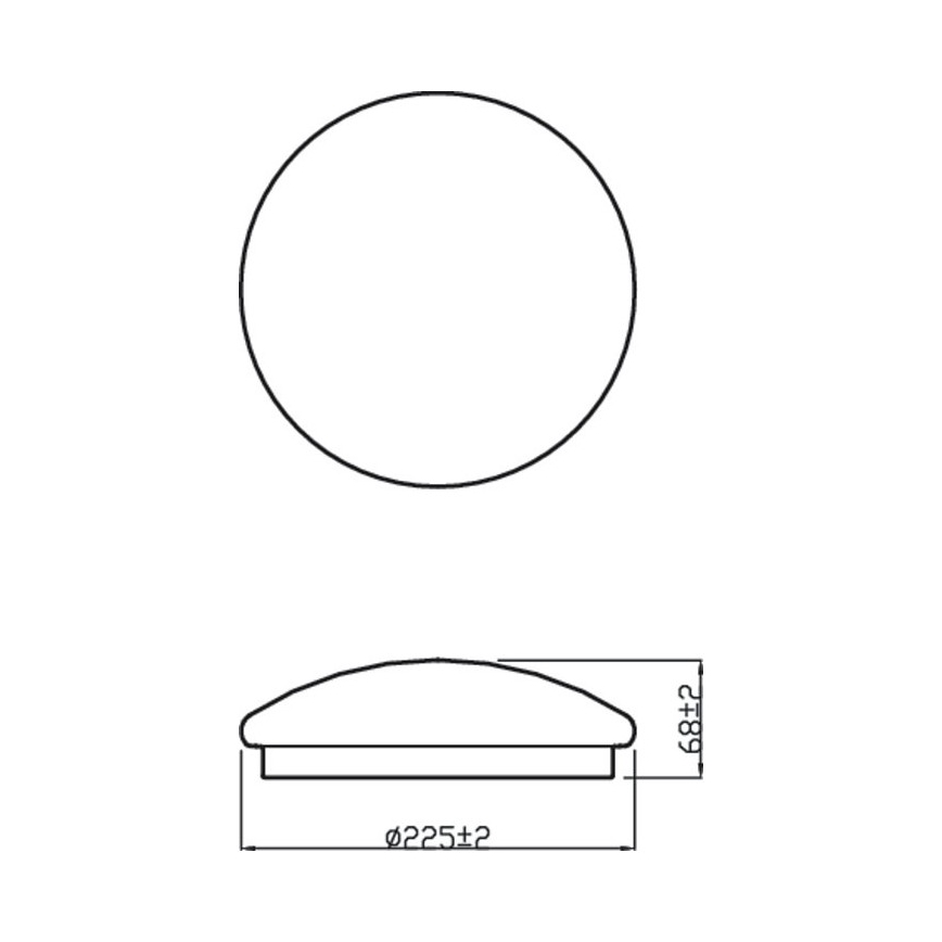 Philips - LED Ceiling light MOIRE LED/6W/230V