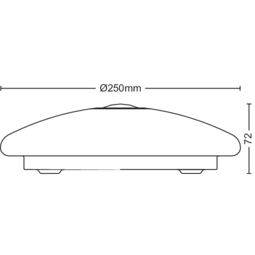 Philips - LED Ceiling light with a sensor MAUVE LED/6W/230V 4000K