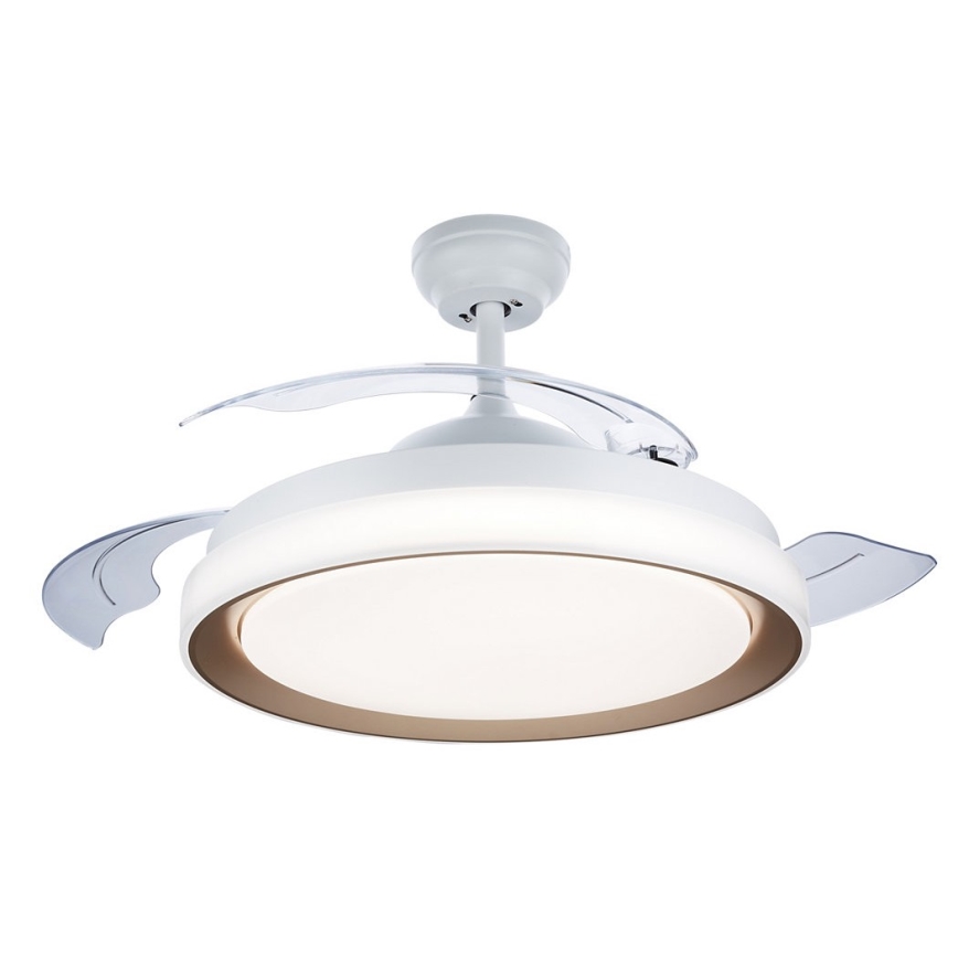 Philips - LED Ceiling Light with Fan LED/35W/230V 5500/4000/2700K Gold + Remote Control