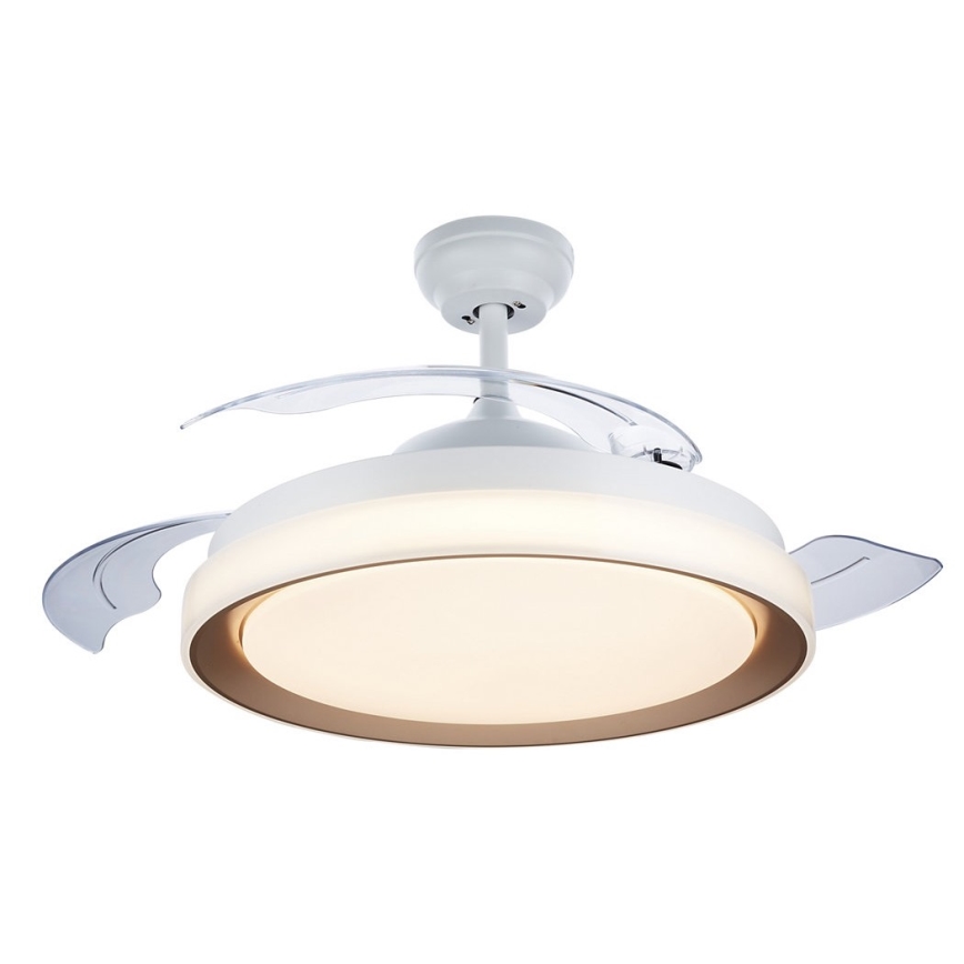 Philips - LED Ceiling Light with Fan LED/35W/230V 5500/4000/2700K Gold + Remote Control