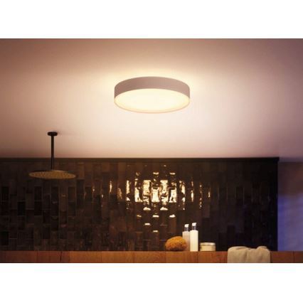 Philips - LED Dimmable bathroom light Hue DEVERE LED/19,2W/230V IP44 d. 381 mm 2200-6500K + remote control