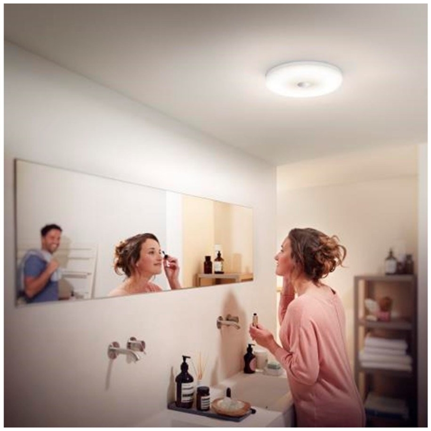 Philips - LED Dimmable bathroom light Hue STRUANA LED/27W/230V IP44 + remote control