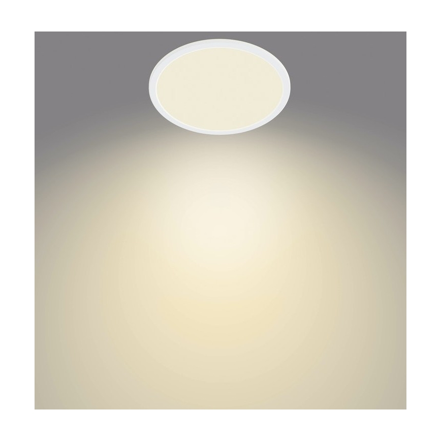 Philips - LED Dimmable bathroom ceiling light SCENE SWITCH LED/15W/230V IP44 2700K