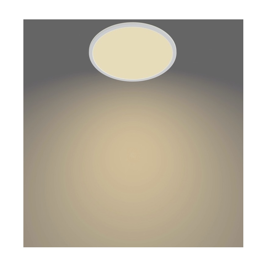 Philips - LED Dimmable bathroom ceiling light SCENE SWITCH LED/18W/230V IP44 2700K