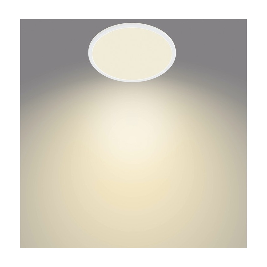 Philips - LED Dimmable bathroom ceiling light SCENE SWITCH LED/18W/230V IP44 2700K