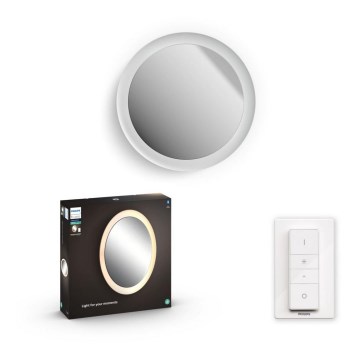 Philips - LED Dimmable bathroom mirror Hue ADORE LED/27W/230V + RC IP44