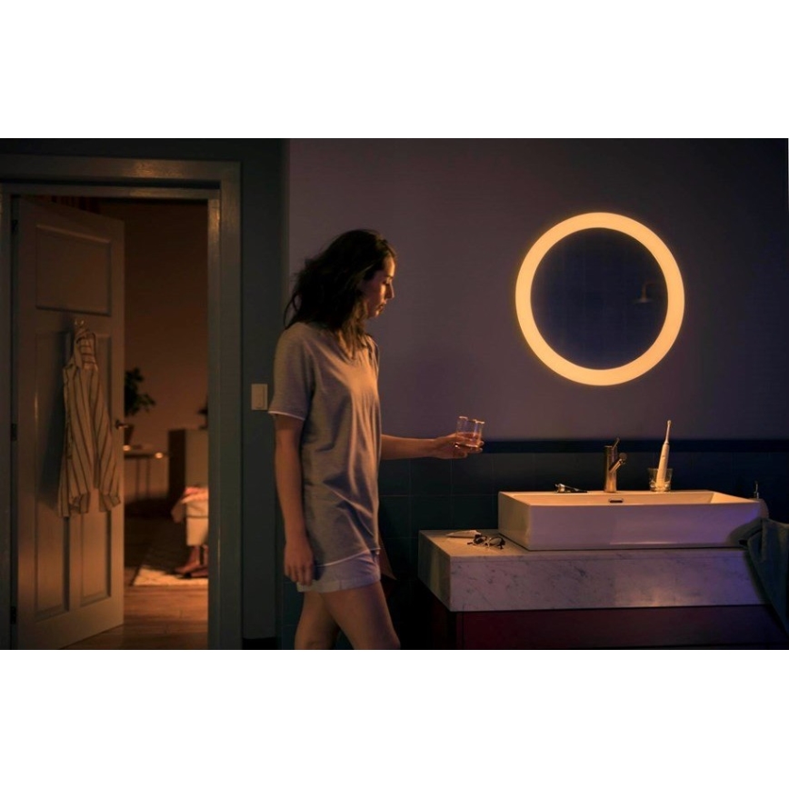 Philips - LED Dimmable bathroom mirror Hue ADORE LED/27W/230V + RC IP44