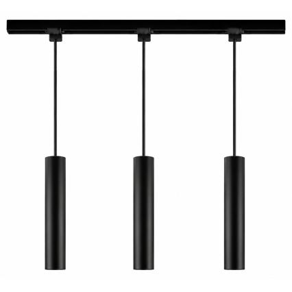 Philips - LED RGBW Dimmable Cable Pendant for EASYLINK HUE Track System 3xGU10/4.7W/230V 2200-6500K 1m Black + Hue bridge