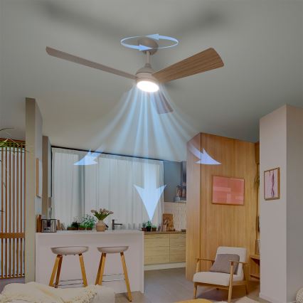 Philips - Dimmable LED Ceiling Fan CIVX LED/24W/230V + Remote Control