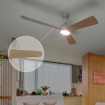 Philips - Dimmable LED Ceiling Fan CIVX LED/24W/230V + Remote Control