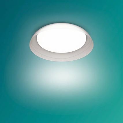Philips - LED Dimmable ceiling light FLETA SCENE SWITCH LED/10W/230V 4000K clear