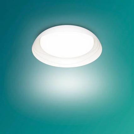 Philips - LED Dimmable ceiling light FLETA SCENE SWITCH LED/10W/230V 4000K white