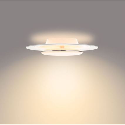 Philips- LED Dimmable ceiling light SCENE SWITCH LED/30W/230V 2700K silver