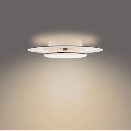 Philips- LED Dimmable ceiling light SCENE SWITCH LED/30W/230V 2700K black