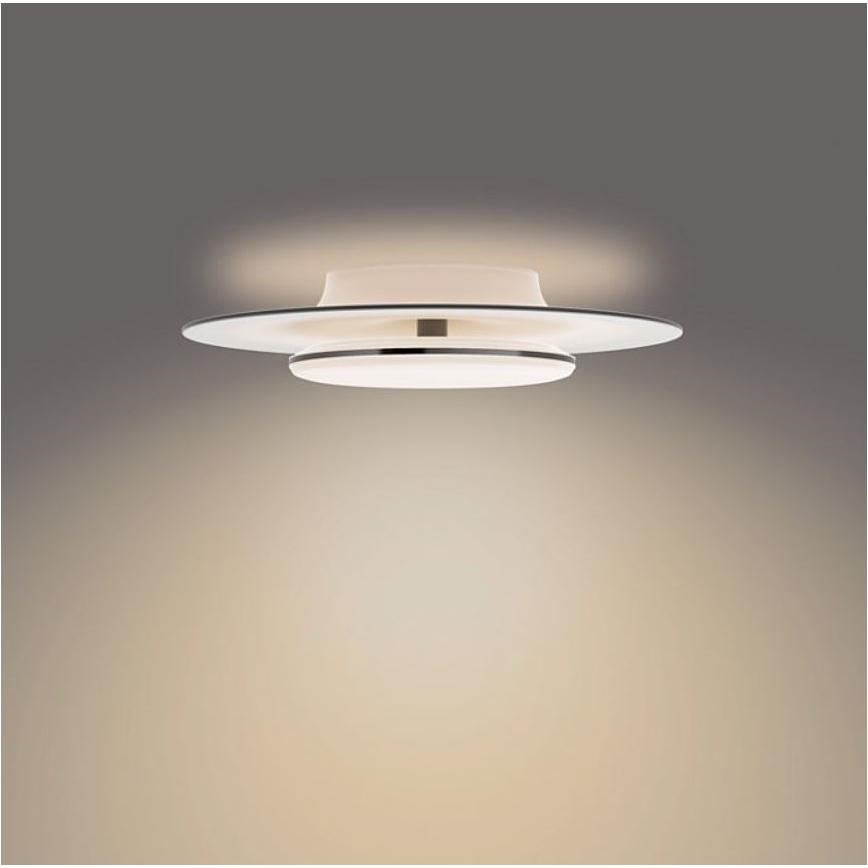 Philips- LED Dimmable ceiling light SCENE SWITCH LED/30W/230V 2700K black