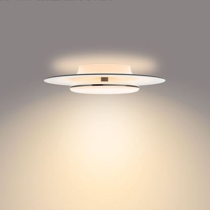 Philips- LED Dimmable ceiling light SCENE SWITCH LED/30W/230V 2700K black