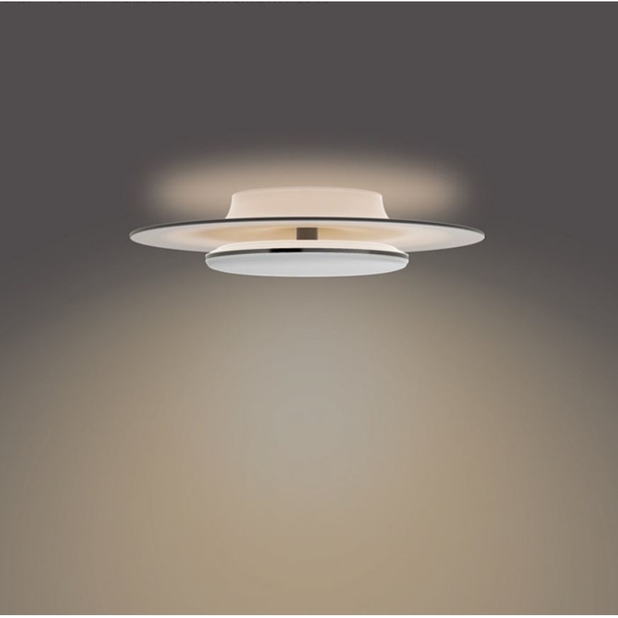 Philips- LED Dimmable ceiling light SCENE SWITCH LED/30W/230V 2700K black