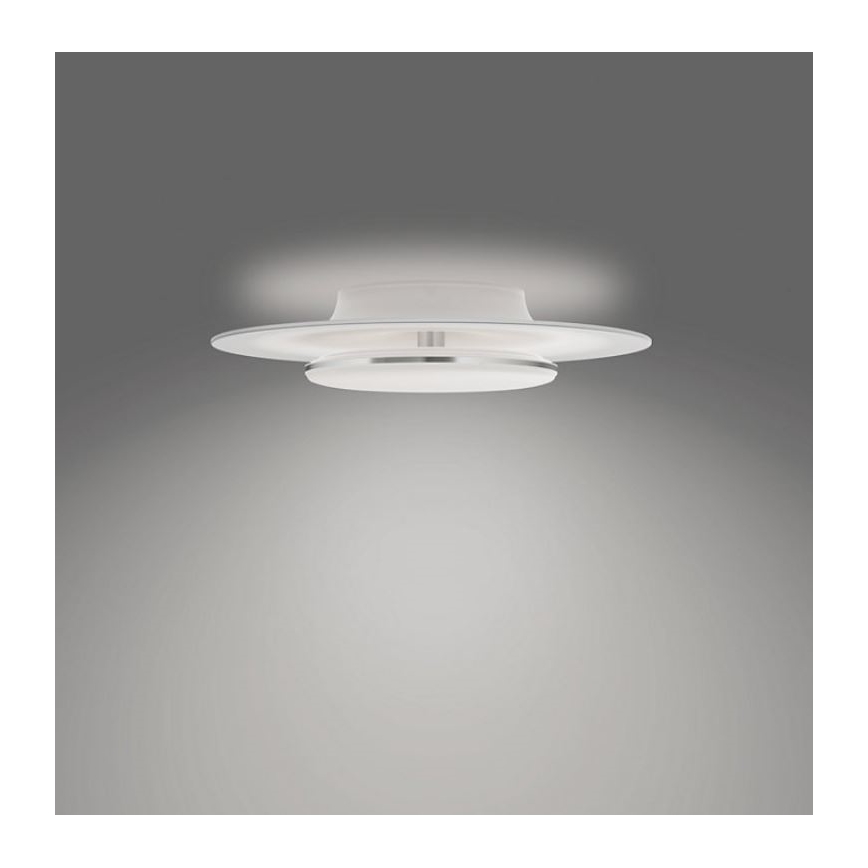 Philips- LED Dimmable ceiling light SCENE SWITCH LED/30W/230V 4000K silver