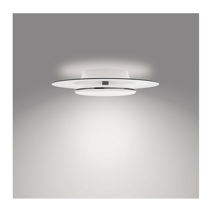 Philips- LED Dimmable ceiling light SCENE SWITCH LED/30W/230V 4000K black