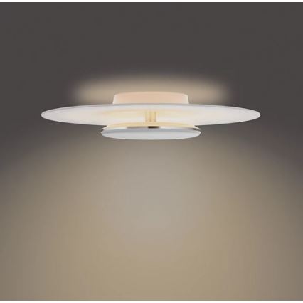 Philips- LED Dimmable ceiling light SCENE SWITCH LED/40W/230V 2700K silver