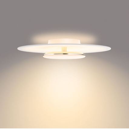 Philips- LED Dimmable ceiling light SCENE SWITCH LED/40W/230V 2700K silver
