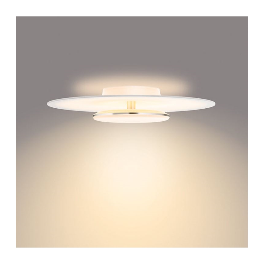 Philips- LED Dimmable ceiling light SCENE SWITCH LED/40W/230V 2700K silver