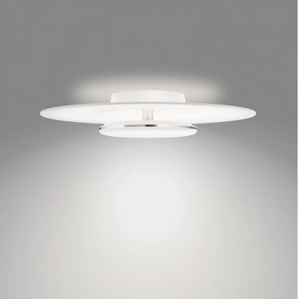 Philips- LED Dimmable ceiling light SCENE SWITCH LED/40W/230V 4000K silver
