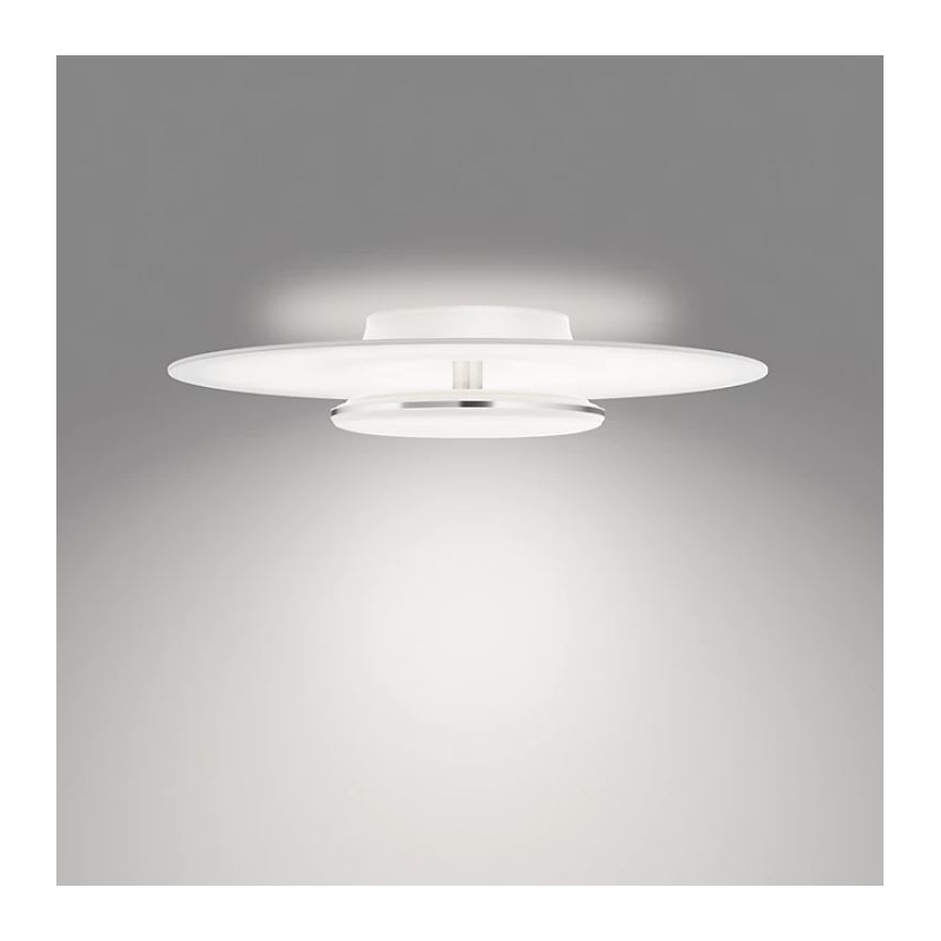 Philips- LED Dimmable ceiling light SCENE SWITCH LED/40W/230V 4000K silver
