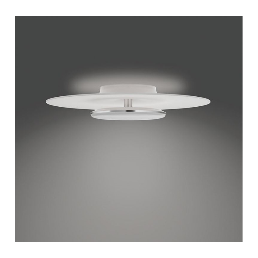 Philips- LED Dimmable ceiling light SCENE SWITCH LED/40W/230V 4000K silver