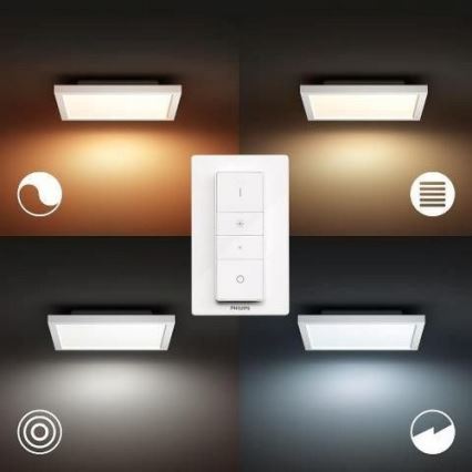 Philips - LED Dimmable ceiling light Hue LED/19W/230V 2200-6500K + remote control