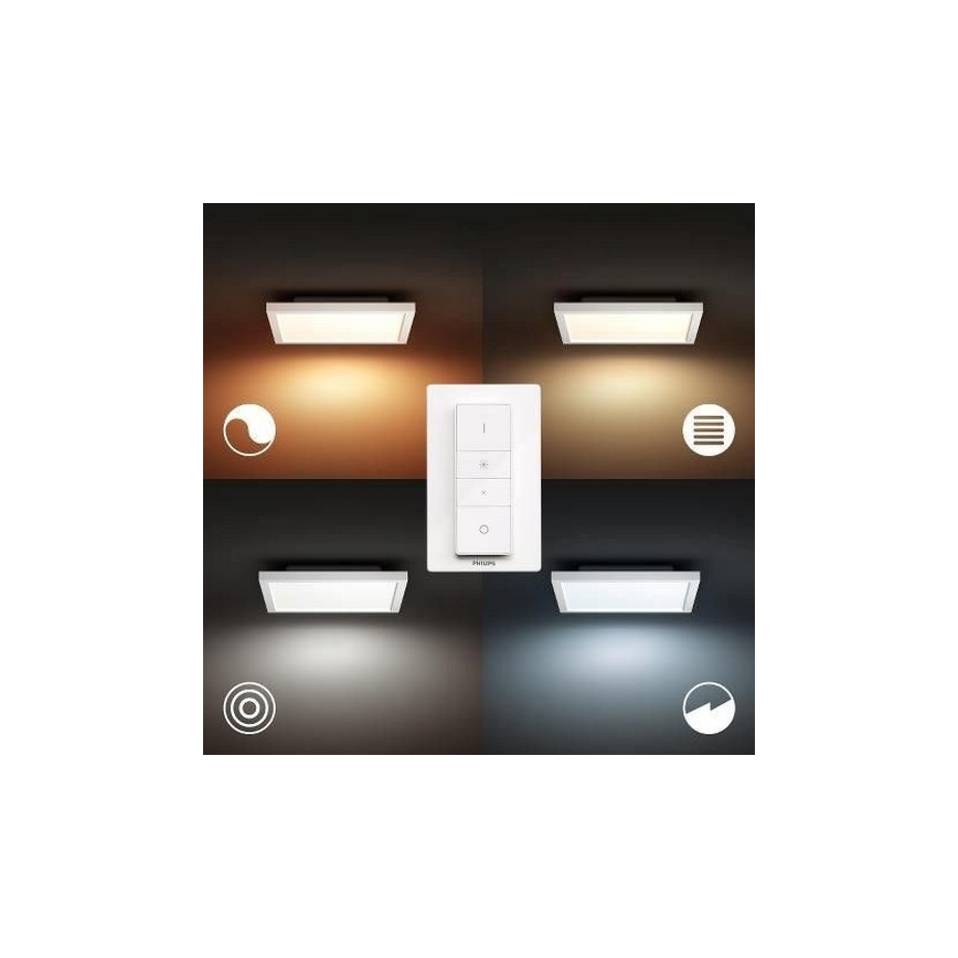 Philips - LED Dimmable ceiling light Hue LED/19W/230V 2200-6500K + remote control