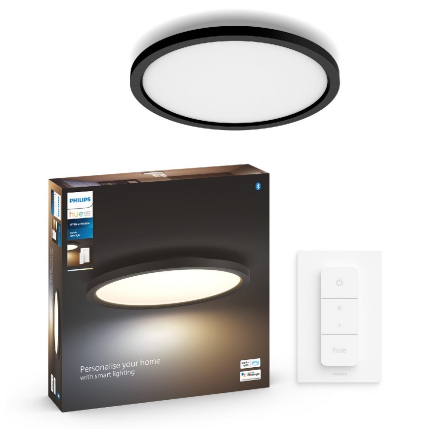 Philips - LED Dimmable ceiling light Hue AURELLE LED/24,5W/230V + remote control