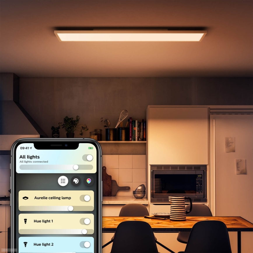 Philips - LED Dimmable ceiling light Hue LED/39W/230V 2200-6500K + remote control