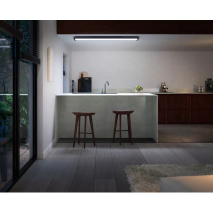 Philips - LED Dimmable ceiling light Hue AURELLE LED/39W/230V + remote control