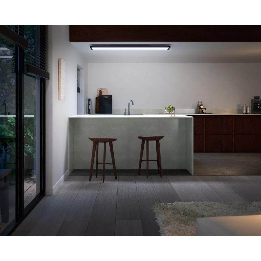 Philips - LED Dimmable ceiling light Hue AURELLE LED/39W/230V + remote control