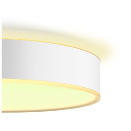 Philips - LED Dimmable ceiling light Hue LED/33,5W/230V 2200-6500K d. 425 mm white + remote control