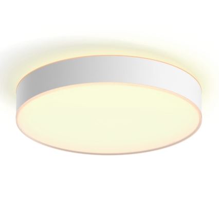 Philips - Hue LED Dimmable Ceiling Light LED/33.5W/230V 2200–6500K Ø425 mm White + Remote Control