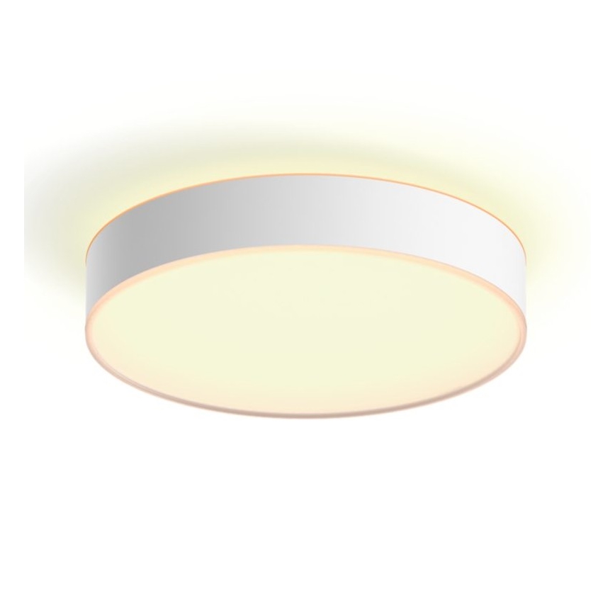 Philips - LED Dimmable ceiling light Hue LED/19,2W/230V 2200-6500K d. 381 mm white + remote control