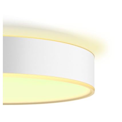 Philips - LED Dimmable ceiling light Hue LED/19,2W/230V 2200-6500K d. 381 mm white + remote control