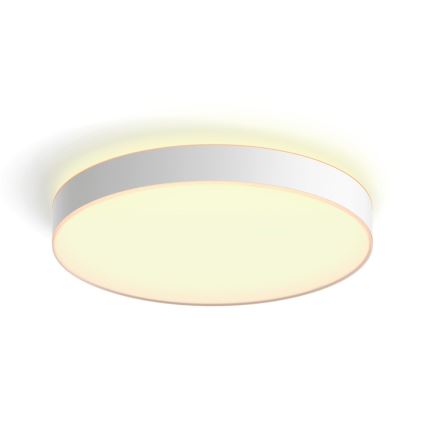 Philips - LED Dimmable ceiling light Hue LED/48W/230V 2200-6500K d. 551 mm white + remote control