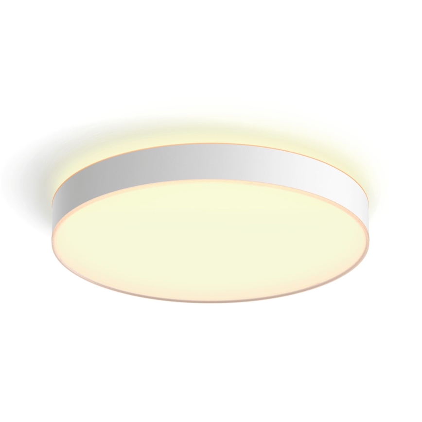 Philips - LED Dimmable ceiling light Hue LED/48W/230V 2200-6500K d. 551 mm white + remote control