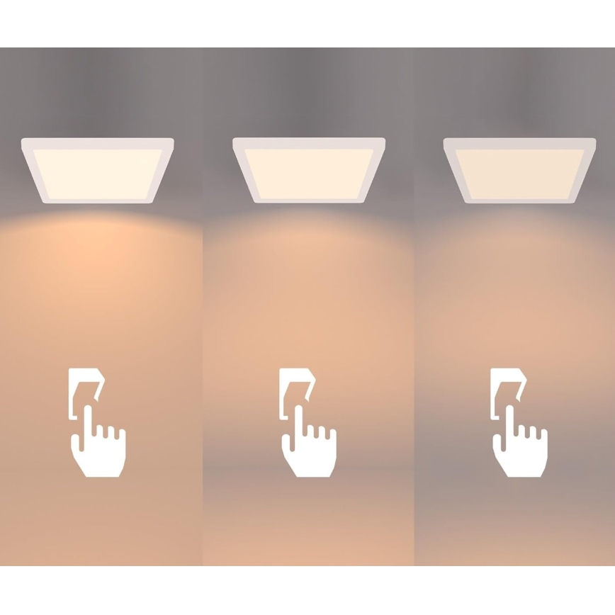 Philips - LED Dimmable Ceiling Light LED/15W/230V 2700K 39,5x39,5 cm