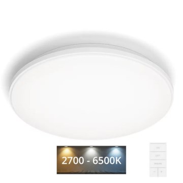 Philips - LED Dimmable ceiling light LED/40W/230V 2700-6500K + remote control