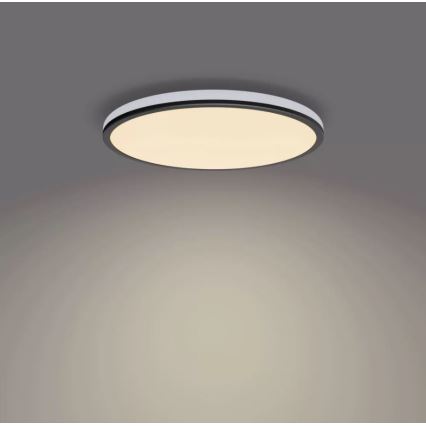 Philips - LED Dimmable ceiling light SCENE SWITCH LED/18W/230V d. 30 cm 2700K black